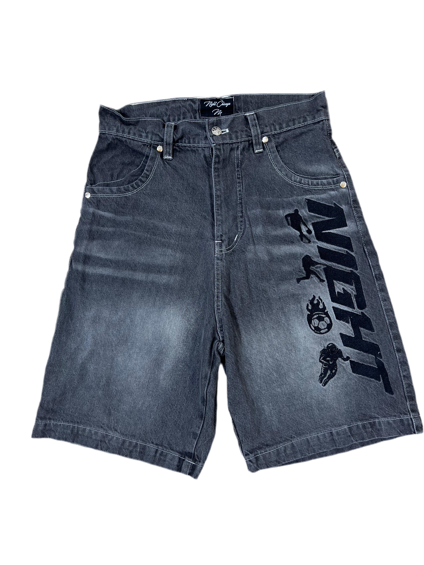 TEAM SPORT JORTS DARK WASH