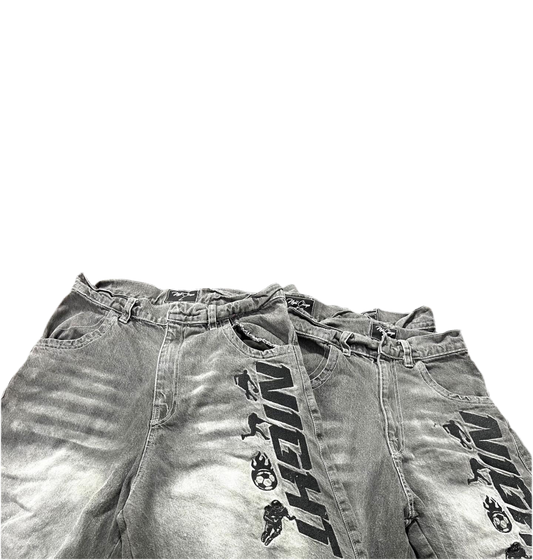 TEAM SPORT JORTS DARK WASH